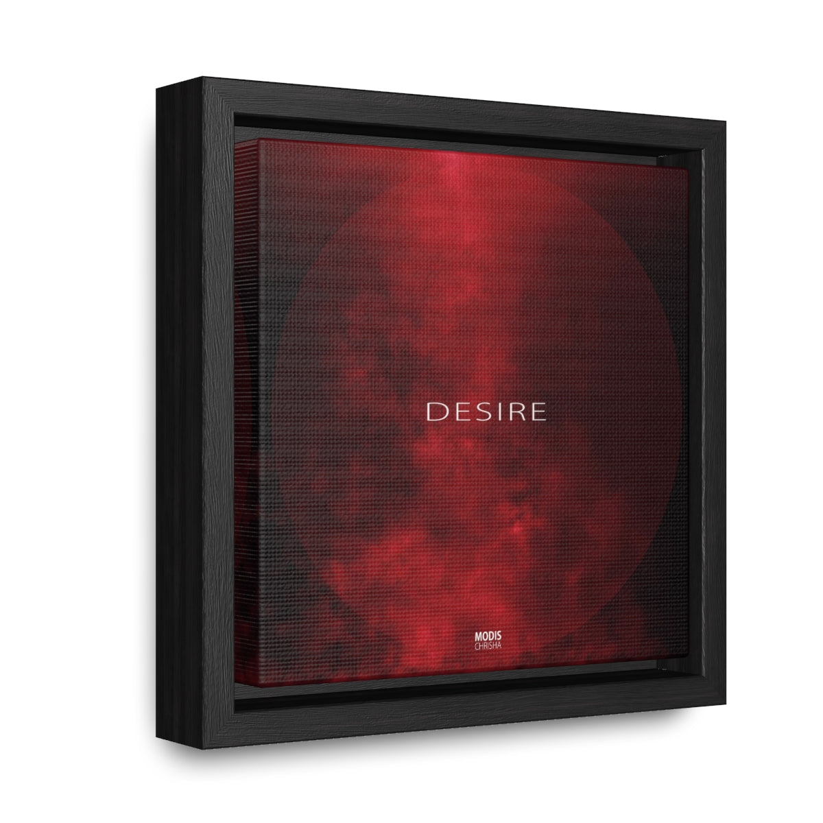 Desire - Square Framed Gallery Wrap Canvas, 6" x 6"