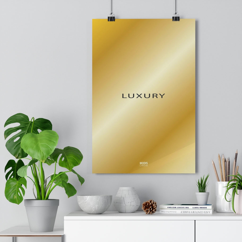 Poster Premium 12“ x 18“ - Design Luxury