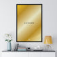 Poster Framed Vertical 24“ x 36“ - Design Luxury