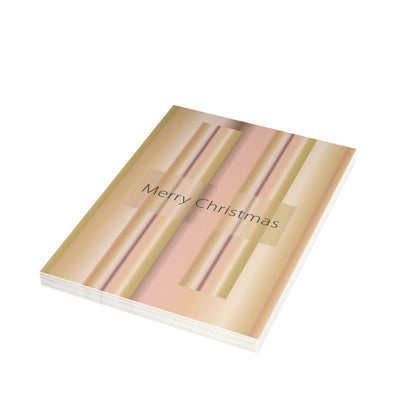 Art Greeting Postcard  Vertical (10, 30, and 50pcs) Merry Christmas - Design No.100