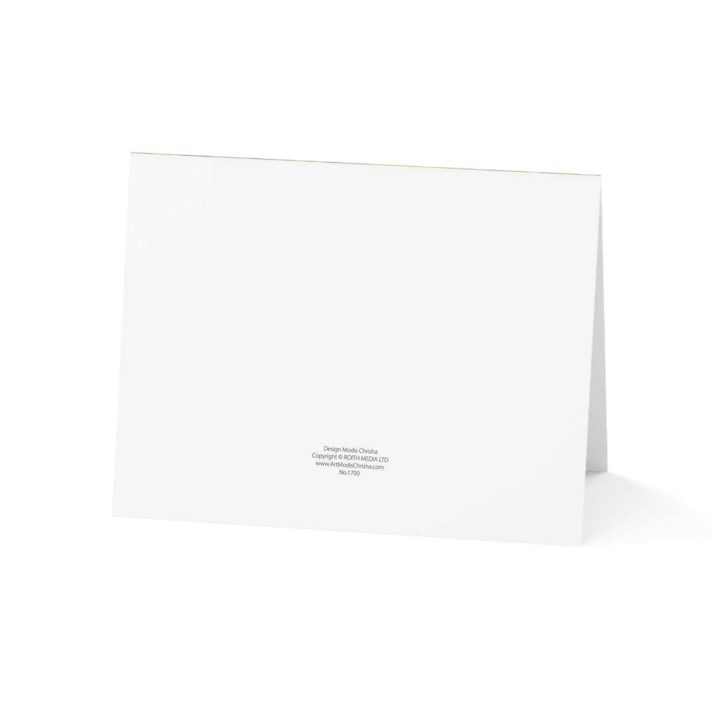 Folded Greeting Cards Horizontal (1, 10, 30, and 50pcs) Be Inspired - Design No.1700