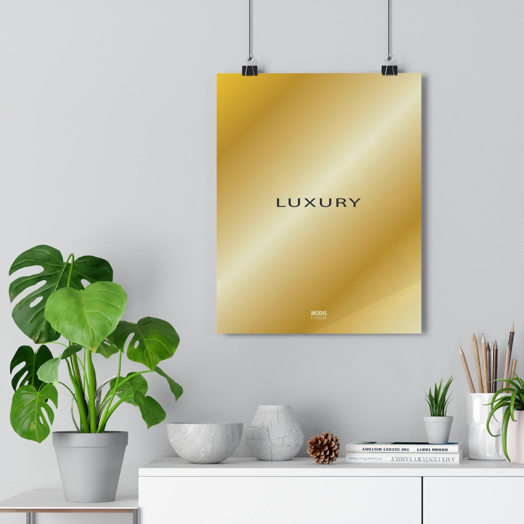 Poster Premium 11“ x 14“ - Design Luxury