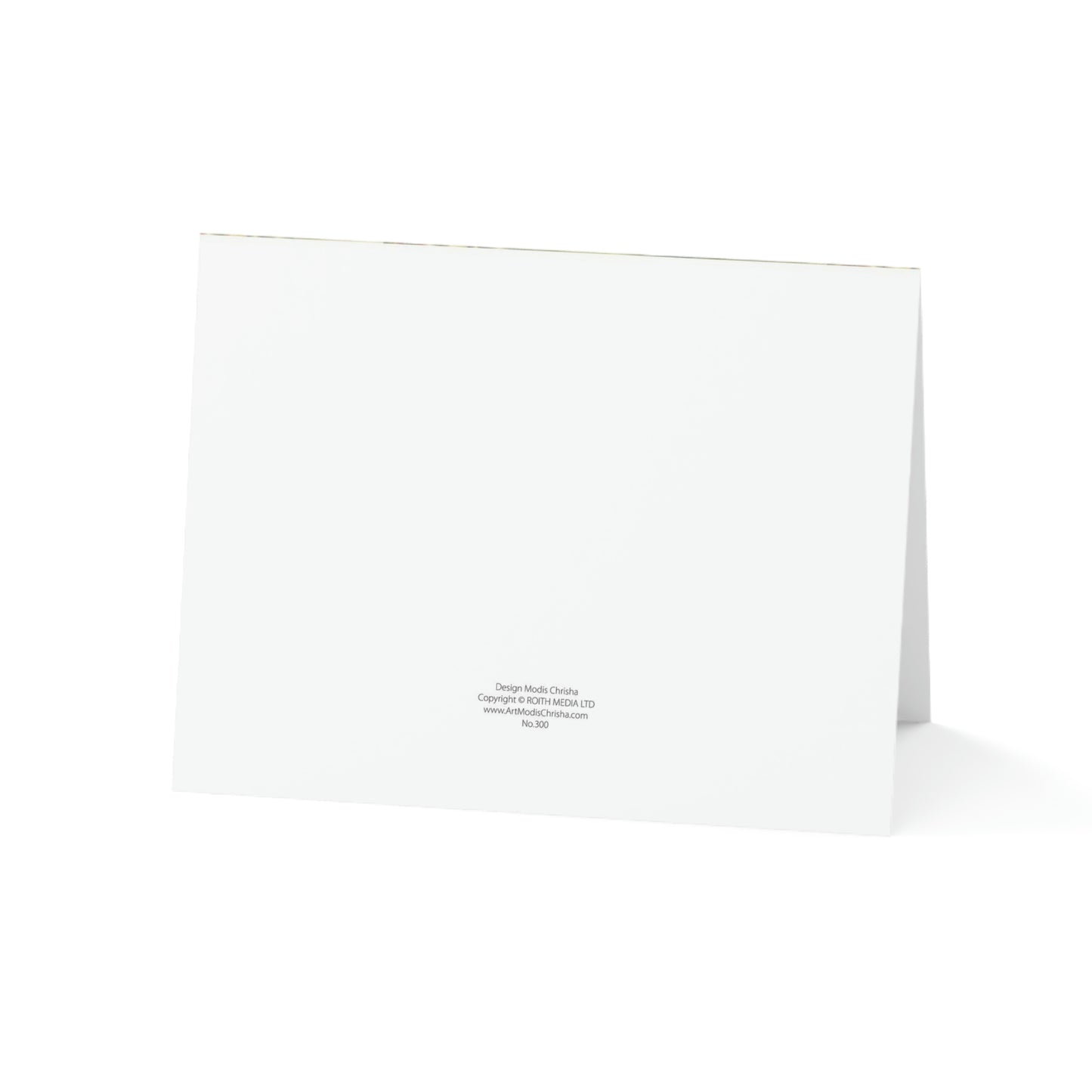 Folded Greeting Cards Horizontal (1, 10, 30, and 50pcs) Coffee Break - Design No.300