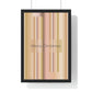 Premium Framed Vertical Poster 12″ × 18″ Merry Christmas - Design No.100